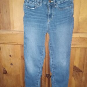 Old Navy 360 Stretch High Rise Rockstar Jeggings Girls Blue Jeans